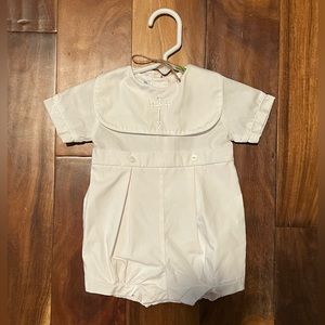 Petit Ami Christening Baptism Jon Jon Size 3 months NWOT